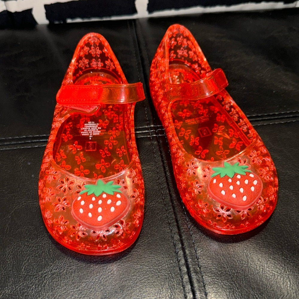 Fruity Scented Jelly Mary-Jane Flats for Toddler Girls
Purple 
Size 9